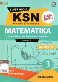 Image of KSN - Super Modul Matematika SMP 3 (Geometri)